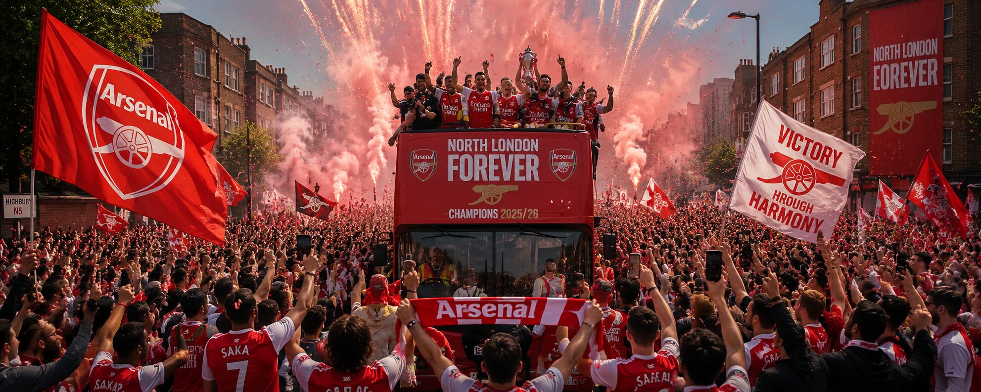 Easy Guide To The Arsenal Parade 2026: Route, London Weather & What To Bring